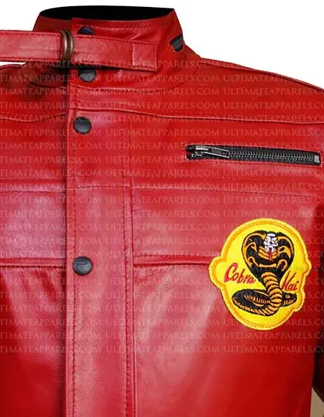 COBRA KAI JOHNNY LAWRENCE RED JACKET COBRA KAI JOHNNY LAWRENCE RED JACKET