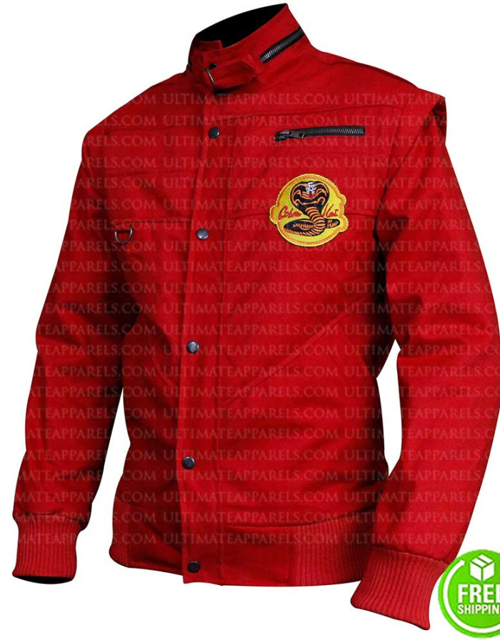 COBRA KAI JOHNNY LAWRENCE (KARATE KID) COTTON JACKET COBRA KAI JOHNNY LAWRENCE (KARATE KID) COTTON JACKET