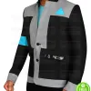 Detroit Become Human Android RK800 Connor Leather Costume Jacket Detroit Become Human Android RK800 Connor Leather Costume Jacket