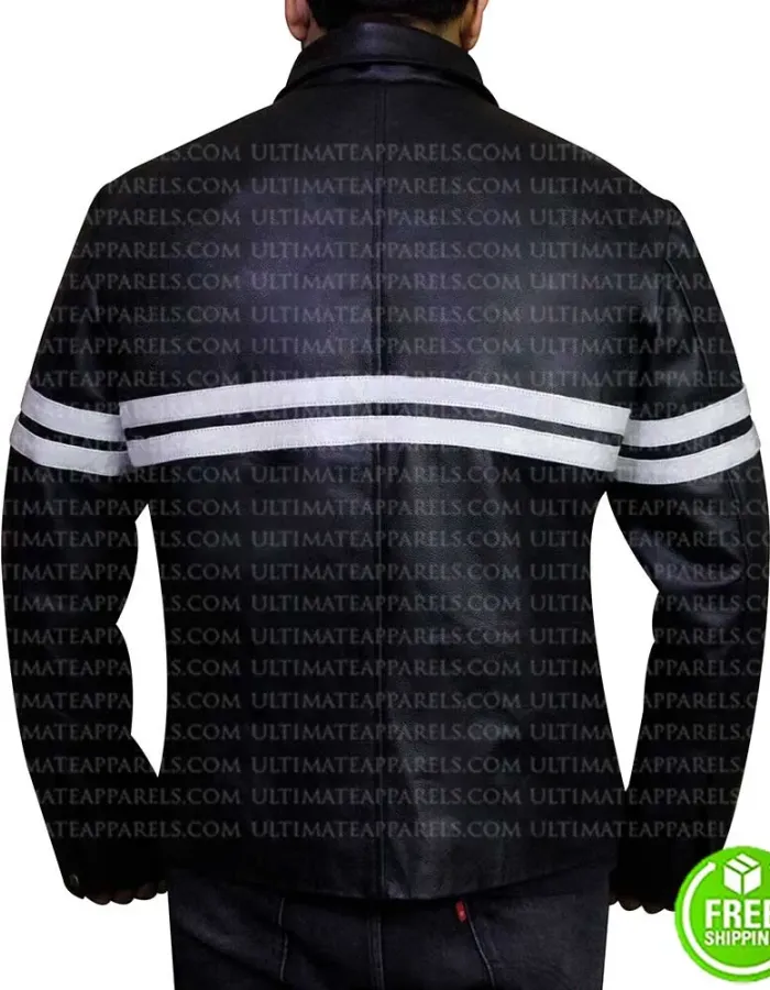 Good Will Hunting Matt Damon Black Leather Jacket Good Will Hunting Matt Damon Black Leather Jacket