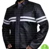 Good Will Hunting Matt Damon Black Leather Jacket Good Will Hunting Matt Damon Black Leather Jacket