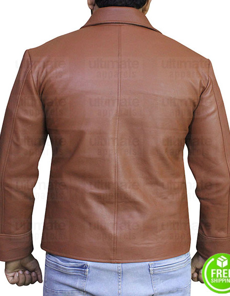 John Wick (Keanu Reeves) Brown Leather Jacket John Wick (Keanu Reeves) Brown Leather Jacket