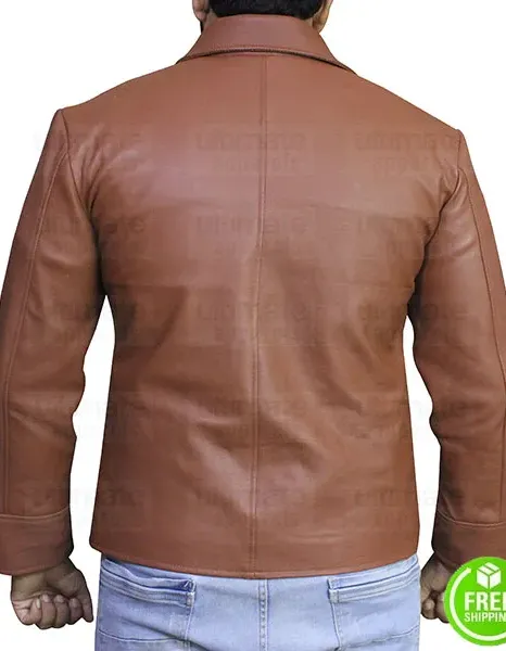 John Wick (Keanu Reeves) Brown Leather Jacket John Wick (Keanu Reeves) Brown Leather Jacket