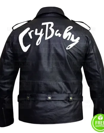 Johnny Depp Cry Baby Motorcycle Black Jacket