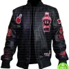Jordan Marvin Bomber Mens Black/Red Gym Jacket 