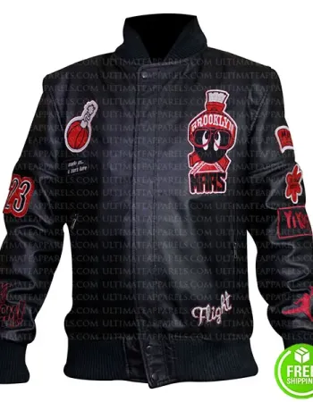 Jordan Marvin Bomber Mens Black/Red Gym Jacket 