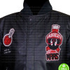 Jordan Marvin Bomber Mens Black/Red Gym Jacket Jordan Marvin Bomber Mens Black/Red Gym Jacket