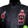Jordan Marvin Bomber Mens Black/Red Gym Jacket 