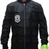 Kung Fury David Sandberg Black Leather Jacket Kung Fury David Sandberg Black Leather Jacket