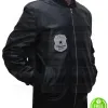 Kung Fury David Sandberg Black Leather Jacket Kung Fury David Sandberg Black Leather Jacket