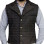 MAGNIFICENT SEVEN CHRIS PRATT SUEDE LEATHER VEST
