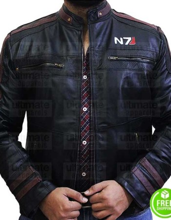 MASS EFFECT 4 N7 LEATHER JACKET