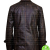 FOUR POCKETS DARK BROWN DISTRESSED LEATHER JACKET FOUR POCKETS DARK BROWN DISTRESSED LEATHER JACKET