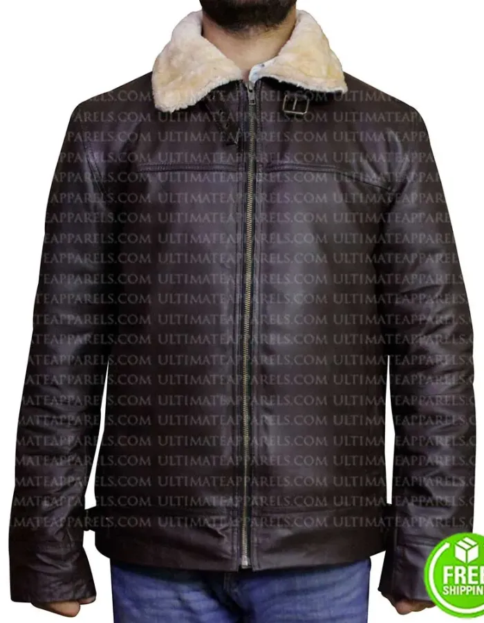 B3 RAF BROWN SHEARLING LEATHER JACKET B3 RAF BROWN SHEARLING LEATHER JACKET