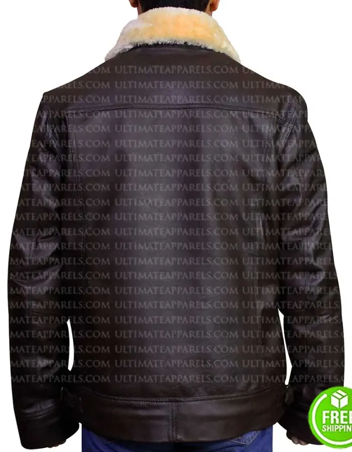 B3 RAF BROWN SHEARLING LEATHER JACKET B3 RAF BROWN SHEARLING LEATHER JACKET