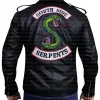 Riverdale Southside Serpents Biker Black Leather Jacket