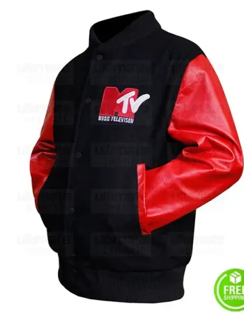 Robert Pattinson MTV Bomber Letterman Jacket Robert Pattinson MTV Bomber Letterman Jacket