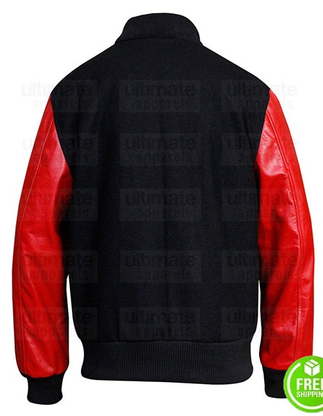 Robert Pattinson MTV Bomber Letterman Jacket
