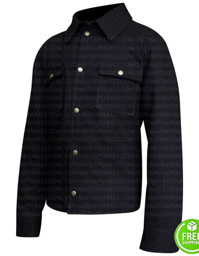 Supernatural Jensen Ackles Dean Winchester Black Jacket Supernatural Jensen Ackles Dean Winchester Black Jacket