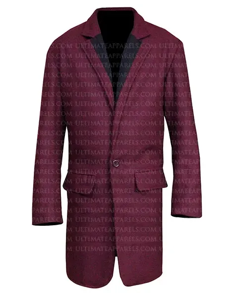 Django Unchained Leonardo DiCaprio Calvin Candie Maroon Coat Django Unchained Leonardo DiCaprio Calvin Candie Maroon Coat