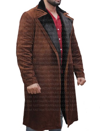 ATOMIC BLONDE JAMES MCAVOY (DAVID PERCIVAL) BROWN COAT ATOMIC BLONDE JAMES MCAVOY (DAVID PERCIVAL) BROWN COAT