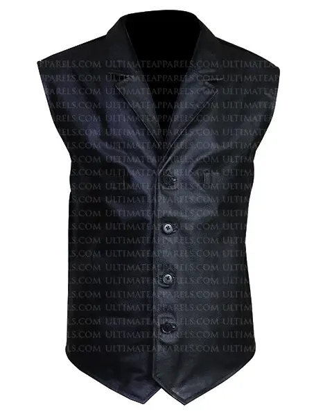 THE MAGNIFICENT SEVEN DENZEL WASHINGTON BLACK VEST