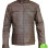 VINTAGE SLIM FIT LIGHT BROWN LEATHER JACKET