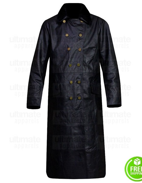 WW2 GERMAN WAFFEN SS ELITE OFFICE MILITARY FUR COLLAR LEATHER COAT WW2 GERMAN WAFFEN SS ELITE OFFICE MILITARY FUR COLLAR LEATHER COAT