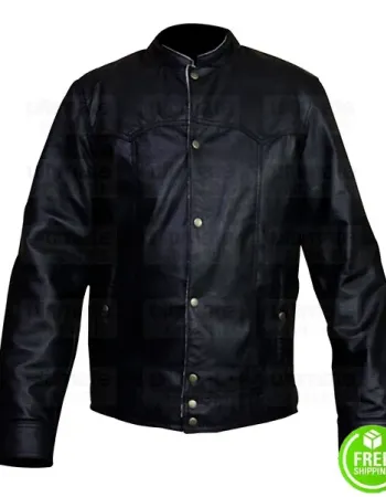 ZOMBIELAND DOUBLE TAP WOODY HARRELSON BLACK JACKET
