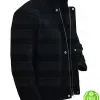 ZOMBIELAND WOODY HARRELSON (TALLAHASSEE) BLACK SUEDE LEATHER JACKET ZOMBIELAND WOODY HARRELSON (TALLAHASSEE) BLACK SUEDE LEATHER JACKET
