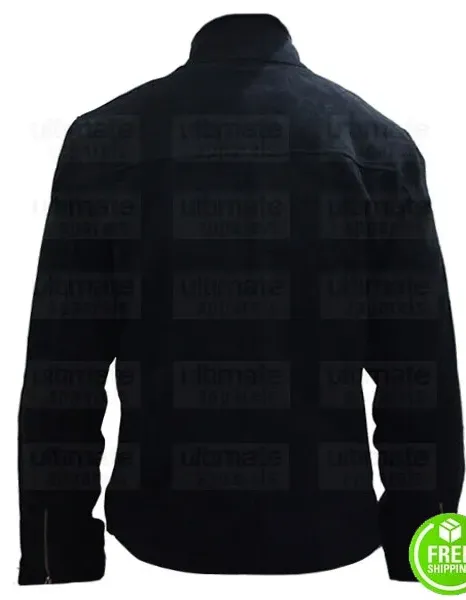 ZOMBIELAND WOODY HARRELSON (TALLAHASSEE) BLACK SUEDE LEATHER JACKET ZOMBIELAND WOODY HARRELSON (TALLAHASSEE) BLACK SUEDE LEATHER JACKET