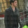 ONCE UPON A TIME COLIN O'DONOGHUE (CAPTAIN HOOK) BLACK LEATHER JACKET