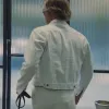 ONCE UPON A TIME IN HOLLYWOOD BRAD PITT (CLIFF BOOTH) WHITE JACKET