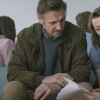 ORDINARY LOVE LIAM NEESON (TOM) BROWN COTTON JACKET