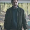 ORDINARY LOVE LIAM NEESON (TOM) BROWN COTTON JACKET