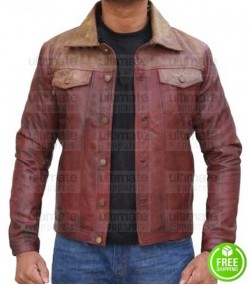 PAIN AND GLORY ASIER ETXEANDIA (ALBERTO CRESPO) LEATHER JACKET