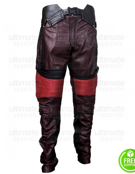 GUARDIANS OF THE GALAXY STAR LORD LEATHER PANT GUARDIANS OF THE GALAXY STAR LORD LEATHER PANT