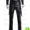 INHUMANS ANSON MOUNT (BLACK BOLT) BLACK LEATHER PANT