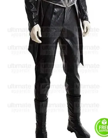 INHUMANS ANSON MOUNT (BLACK BOLT) BLACK LEATHER PANT INHUMANS ANSON MOUNT (BLACK BOLT) BLACK LEATHER PANT
