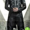 INHUMANS ANSON MOUNT (BLACK BOLT) BLACK LEATHER PANT