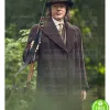 PEAKY BLINDERS AIDAN GILLEN (ABERAMA GOLD) BROWN WOOL COAT