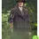 PEAKY BLINDERS AIDAN GILLEN (ABERAMA GOLD) BROWN WOOL COAT