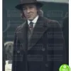 PEAKY BLINDERS AIDAN GILLEN (ABERAMA GOLD) BROWN WOOL COAT