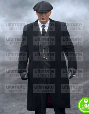 PEAKY BLINDERS CILLIAN MURPHY COTTON COAT