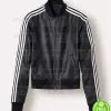 PHARRELL WILLIAMS BLACK BOMBER LEATHER JACKET PHARRELL WILLIAMS BLACK BOMBER LEATHER JACKET
