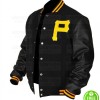 PITTSBURGH PIRATES LETTERMAN BOMBER JACKET PITTSBURGH PIRATES LETTERMAN BOMBER JACKET
