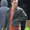 POWER RANGERS DACRE MONTGOMERY (JASON RED RANGER) GREY COTTON JACKET POWER RANGERS DACRE MONTGOMERY (JASON RED RANGER) GREY COTTON JACKET