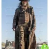 PREACHER GRAHAM MCTAVISH (THE COWBOY) DISTRESSED LEATHER COAT
