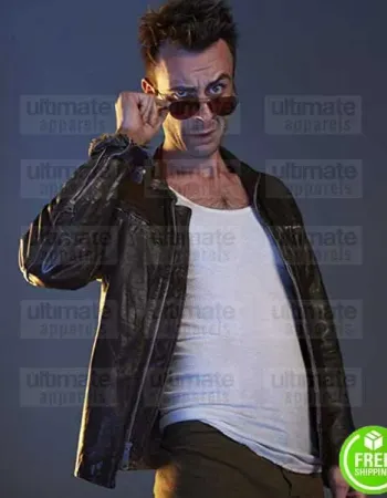 PREACHER JOSEPH GILGUN (CASSIDY) BROWN LEATHER JACKET PREACHER JOSEPH GILGUN (CASSIDY) BROWN LEATHER JACKET