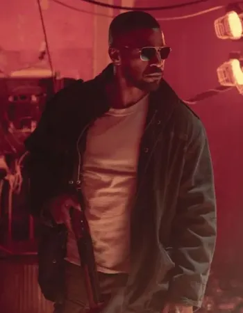 PROJECT POWER JAMIE FOXX (ART) BLACK JACKET
